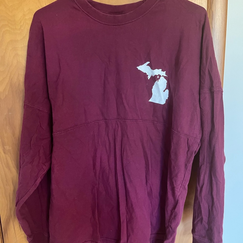 Oversized Michigan long sleeve